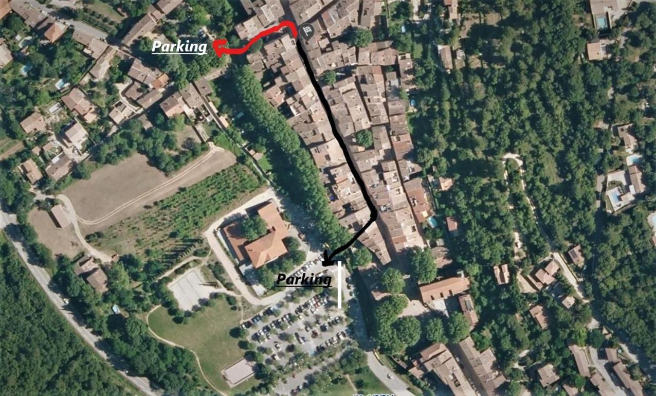 Studio En Duplex La Roquebrussanne Dış mekan fotoğraf